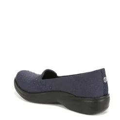 Bzees Flats|Women's , Poppyseed 3 Slip-On Navy