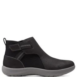 Clarks Boots|Women's , Adella Cove Boot Black