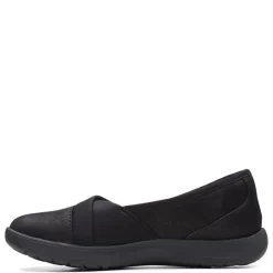 Clarks Slip-On Shoes|Women's , Adella Pace Slip-On Black