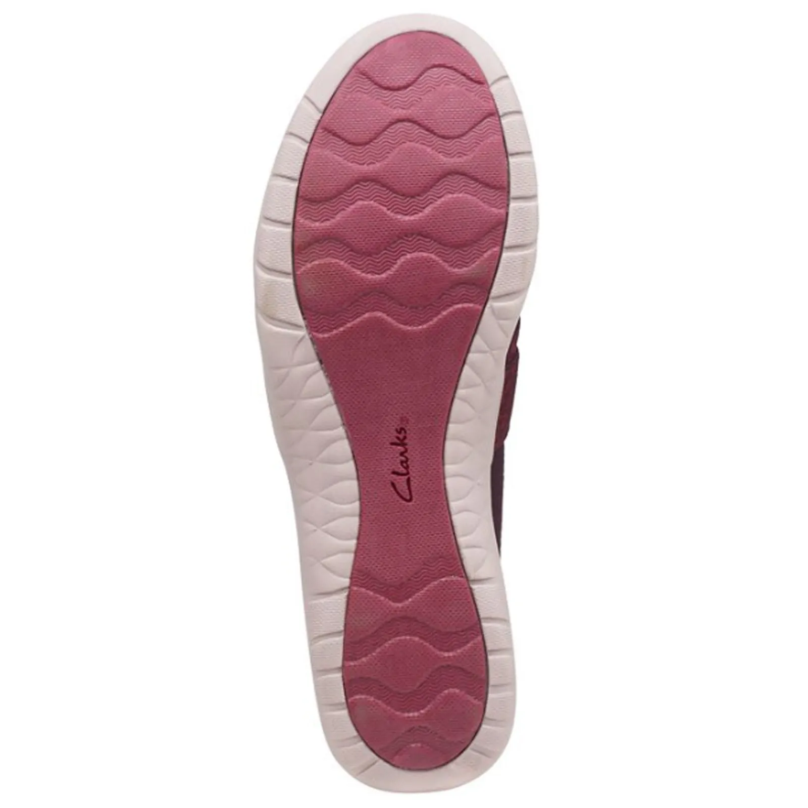Clarks Sneakers & Athletic|Women's , Adella Stride Slip-On Burgundy
