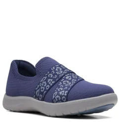 Clarks Sneakers & Athletic|Women's , Adella Stride Slip-On Navy