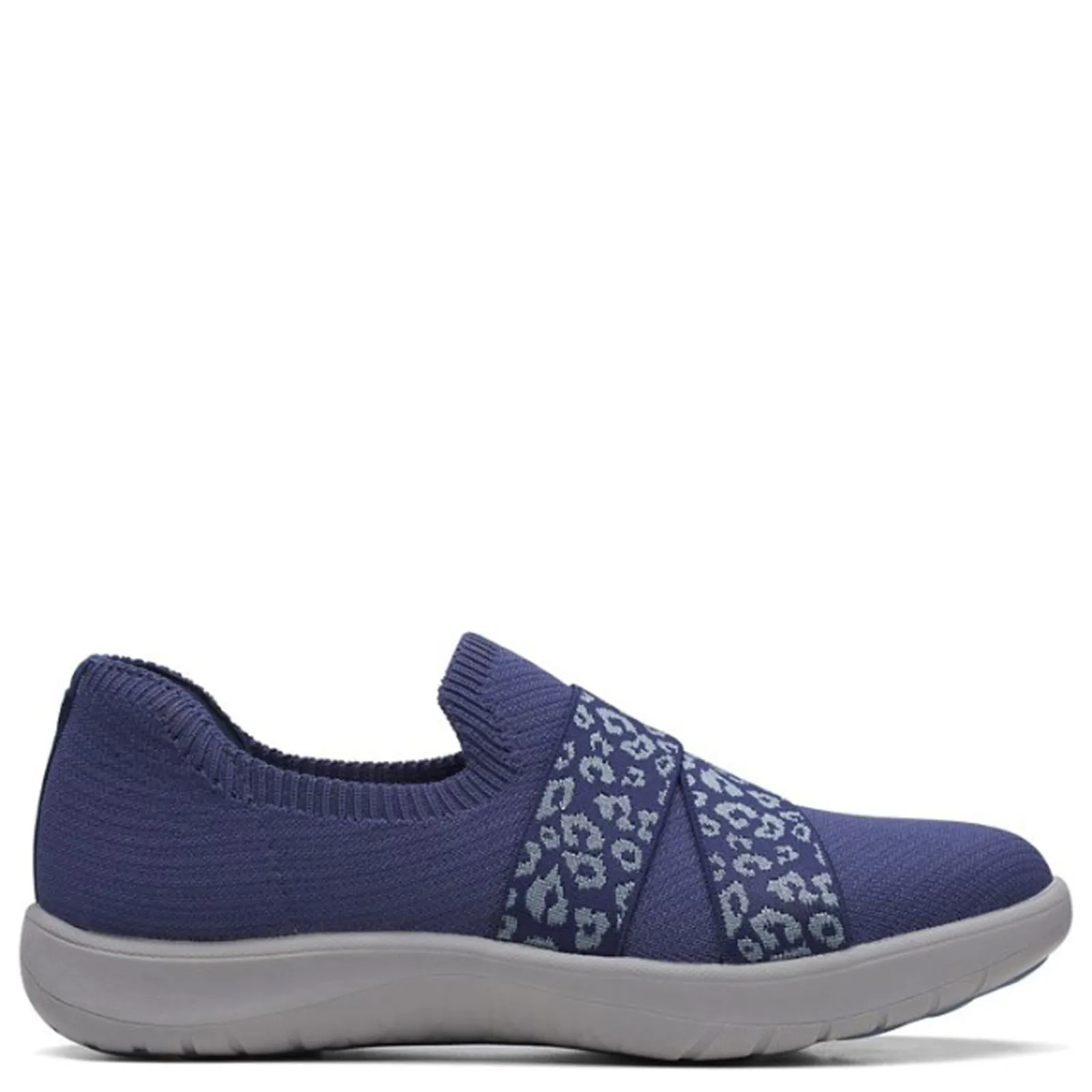 Clarks Sneakers & Athletic|Women's , Adella Stride Slip-On Navy