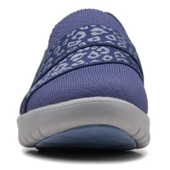 Clarks Sneakers & Athletic|Women's , Adella Stride Slip-On Navy