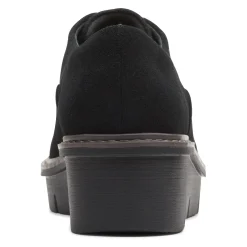 Clarks Slip-On Shoes|Women's , Airabell Sky Slip-On Black Suede