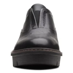 Clarks Loafers|Women's , Airabell Sky Slip-On Black