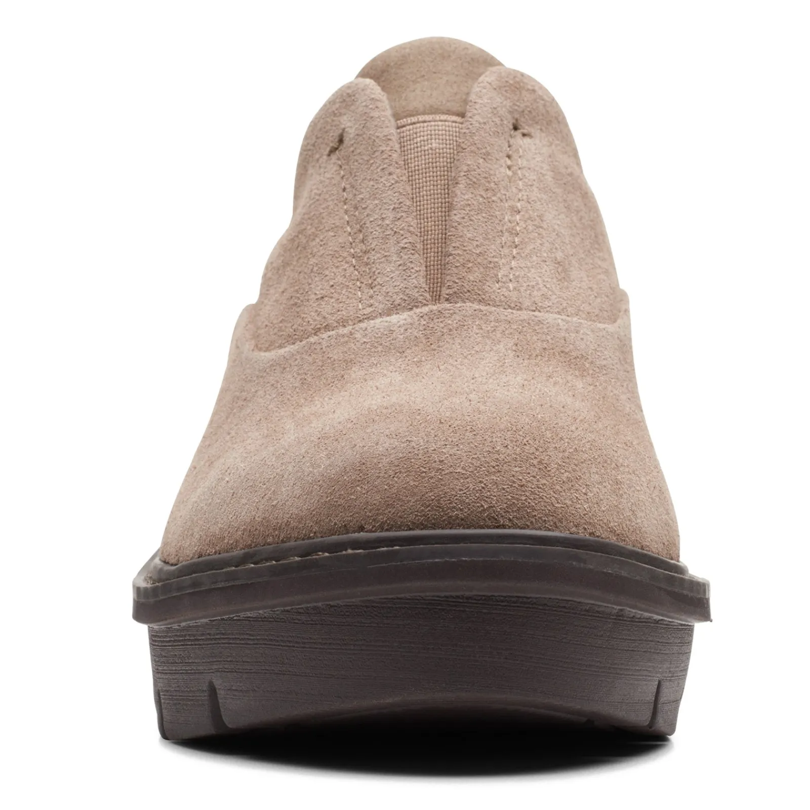 Clarks Loafers|Women's , Airabell Sky Slip-On Pebble Suede