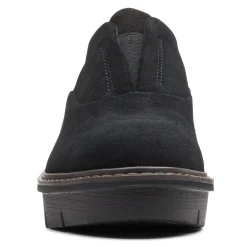 Clarks Loafers|Women's , Airabell Sky Slip-On Black Suede