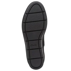 Clarks Loafers|Women's , Airabell Sky Slip-On Black Suede