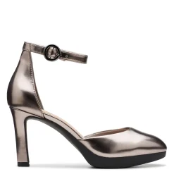 Clarks Pumps & Heels|Women's , Ambyr 2 Cove Pump Gun Metal