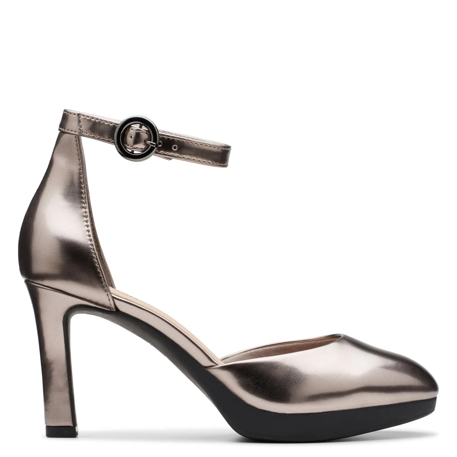 Clarks Pumps & Heels|Women's , Ambyr 2 Cove Pump Gun Metal