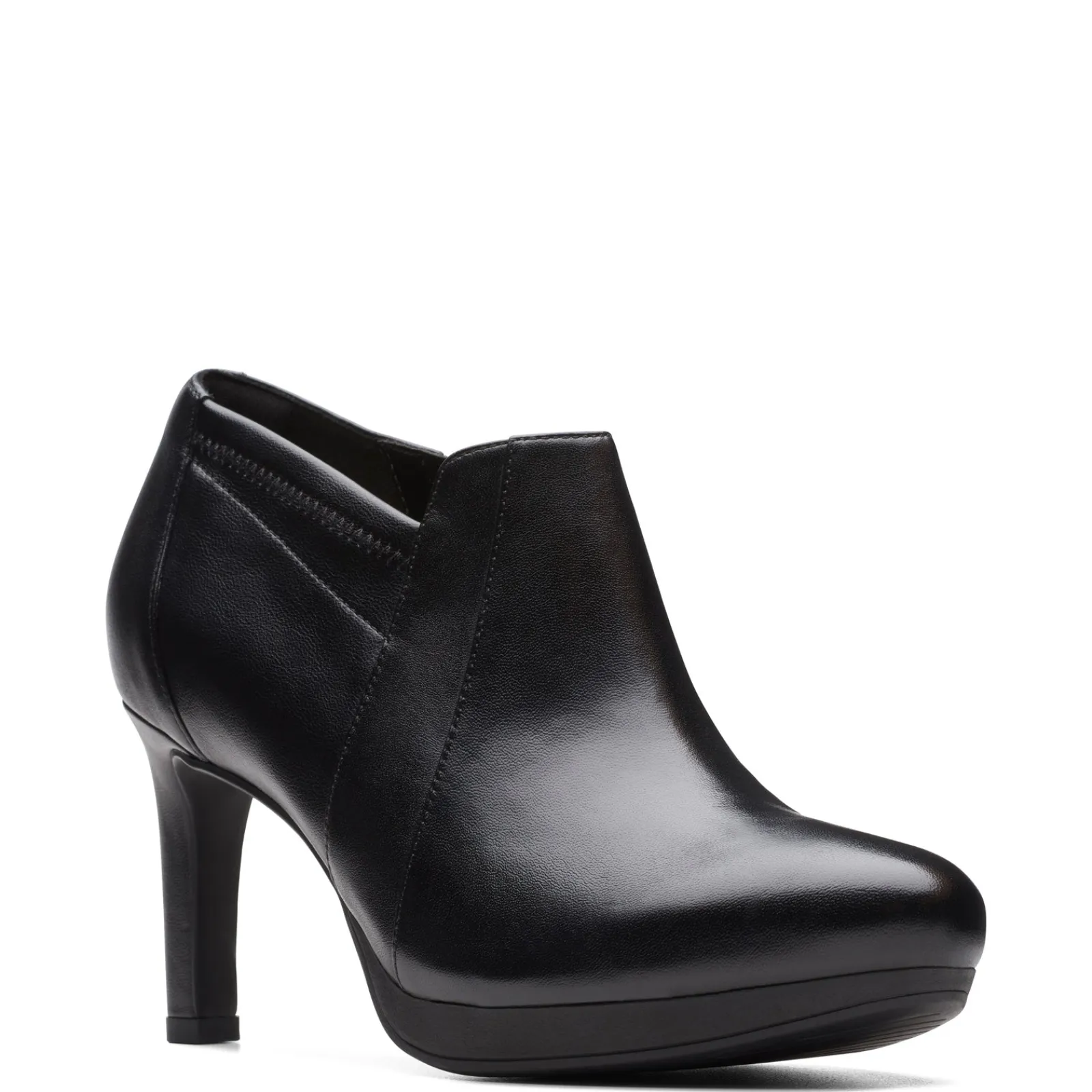 Clarks Pumps & Heels|Women's , Ambyr Hope Shootie Black