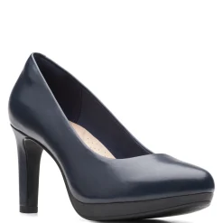 Clarks Pumps & Heels|Women's , Ambyr Joy Pump Navy