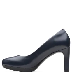 Clarks Pumps & Heels|Women's , Ambyr Joy Pump Navy