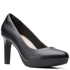 Clarks Pumps & Heels|Women's , Ambyr Joy Pump Black Leather
