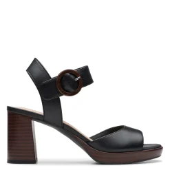 Clarks Sandals|Women's , AmbyrLyn Ruby Sandal Black