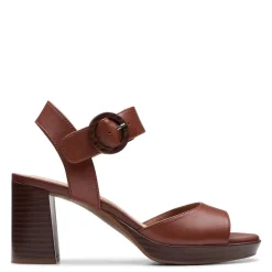 Clarks Sandals|Women's , AmbyrLyn Ruby Sandal Brithish Tan