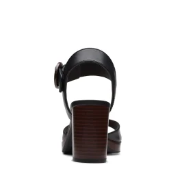 Clarks Pumps & Heels|Women's , AmbyrLyn Ruby Sandal Black