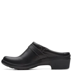 Clarks Slip-On Shoes|Women's , Angie Mist Clog Black