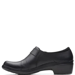 Clarks Slip-On Shoes|Women's , Angie Pearl Slip-On Black