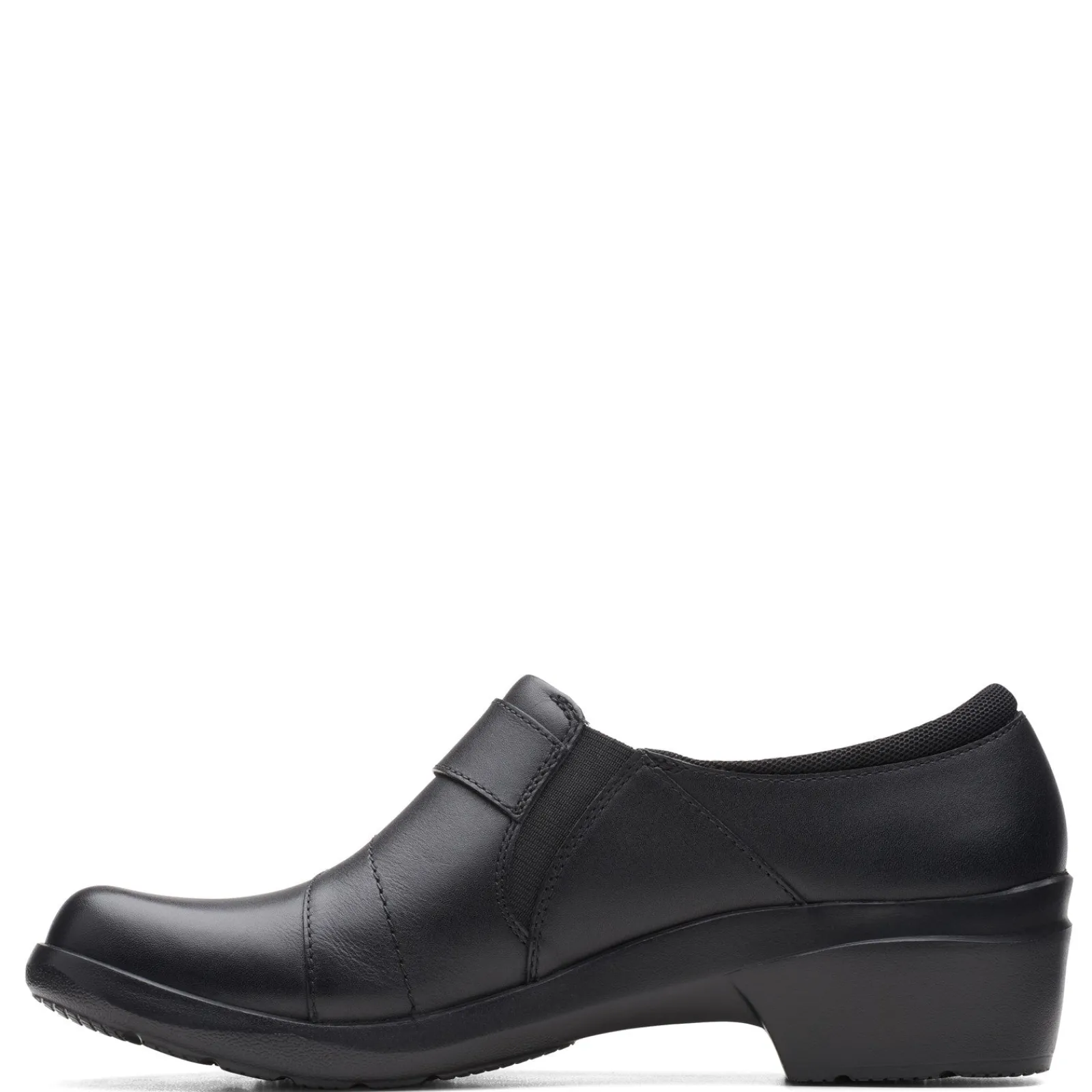 Clarks Pumps & Heels|Women's , Angie Pearl Slip-On Black