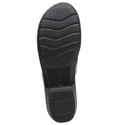 Clarks Slip-On Shoes|Women's , Angie Poppy Slip-On Black