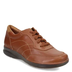 Clarks Oxfords|Women's , Appley Tie Sneaker Tan