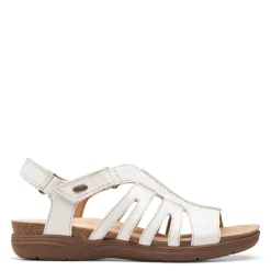 Clarks Sandals|Women's , April Belle Sandal White