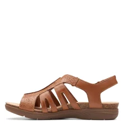 Clarks Sandals|Women's , April Belle Sandal Tan