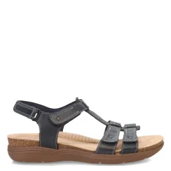 Clarks Sandals|Women's , April Cove Sandal Navy