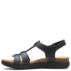 Clarks Sandals|Women's , April Cove Sandal Black