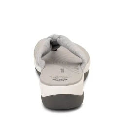 Clarks Sandals|Women's , Arla Glison Thong Sandals Heather Grey