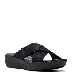 Clarks Sandals|Women's , Arla Wave Sandal Black