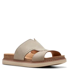 Clarks Sandals|Women's , Arwell Walk Sandal Stone Nubuck