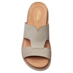 Clarks Sandals|Women's , Arwell Walk Sandal Stone Nubuck