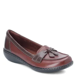 Clarks Slip-On Shoes|Women's , Ashland Bubble Loafer Brown Multi