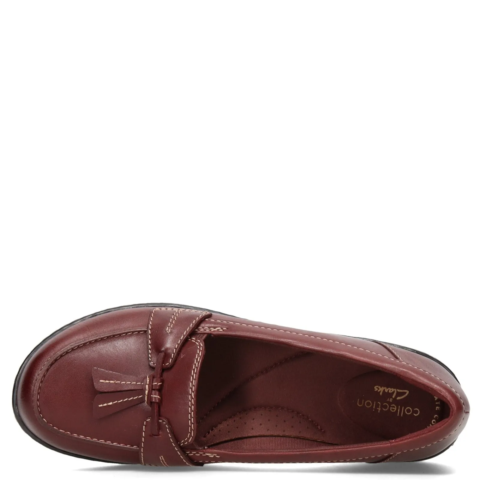 Clarks Slip-On Shoes|Women's , Ashland Bubble Loafer Burgundy