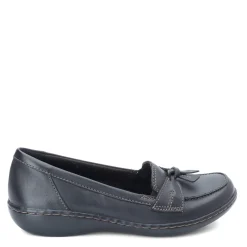 Clarks Slip-On Shoes|Women's , Ashland Bubble Loafer Black