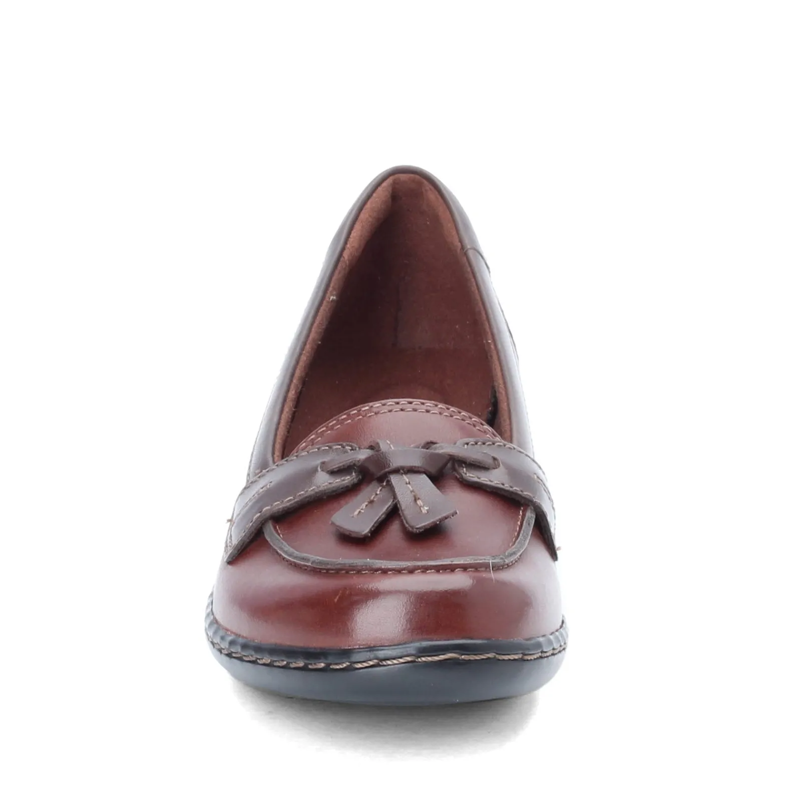 Clarks Loafers|Women's , Ashland Bubble Loafer Brown Multi