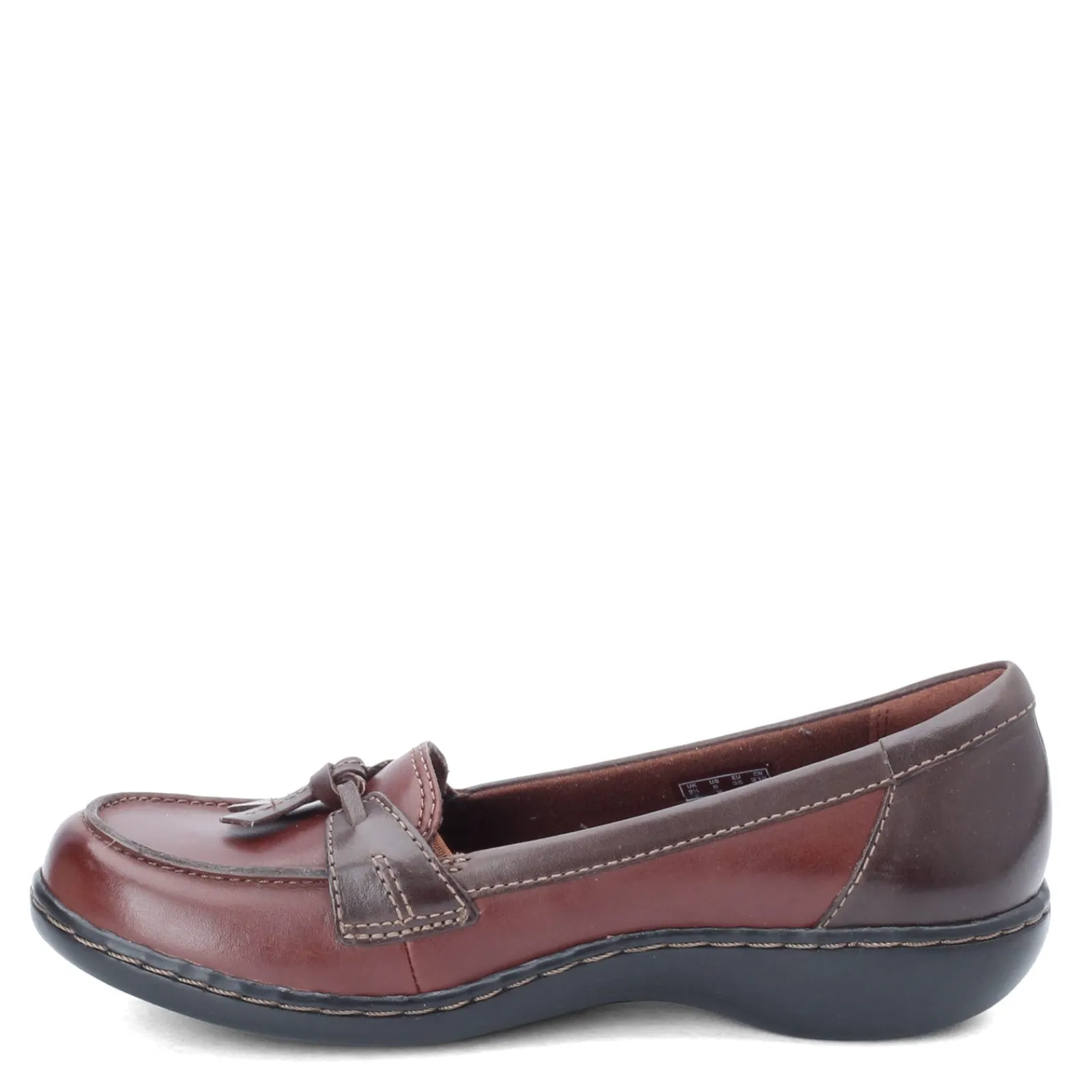 Clarks Loafers|Women's , Ashland Bubble Loafer Brown Multi
