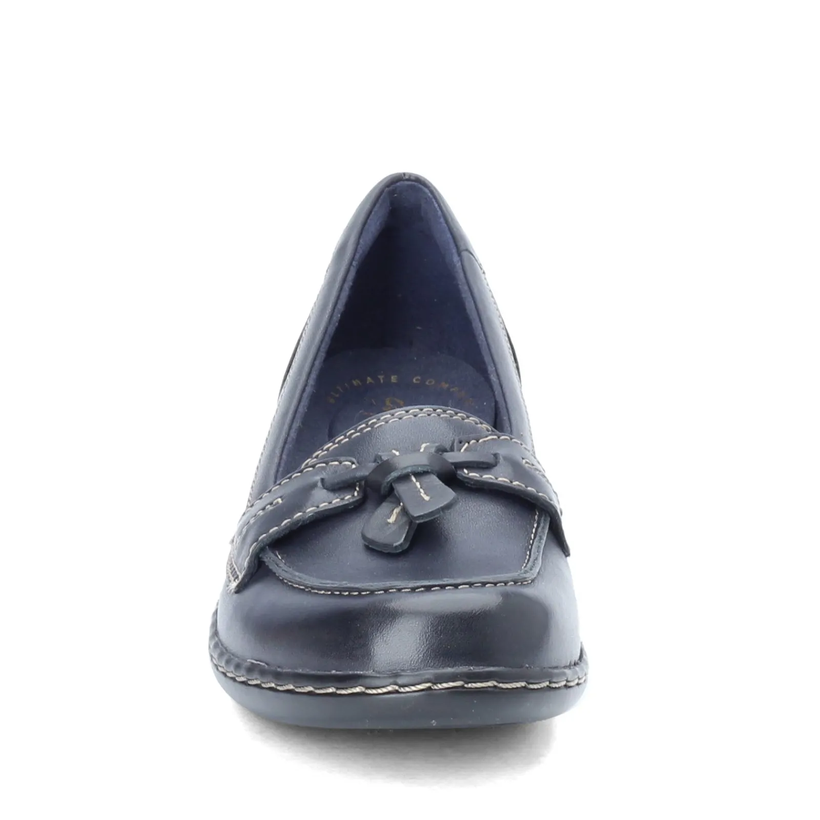 Clarks Loafers|Women's , Ashland Bubble Loafer Navy
