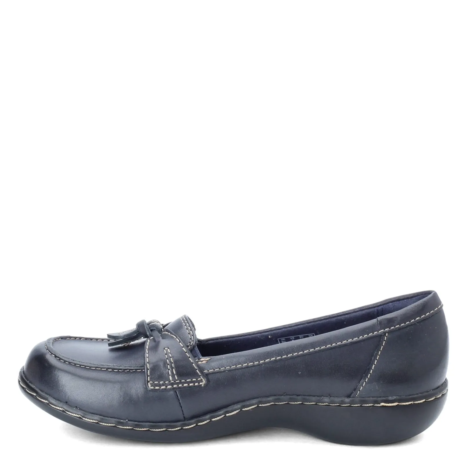 Clarks Loafers|Women's , Ashland Bubble Loafer Navy