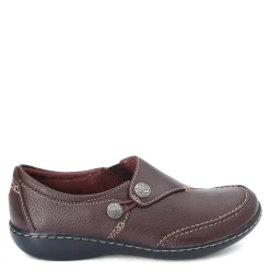 Clarks Slip-On Shoes|Women's , Ashland Lane Q Slip-On Brown