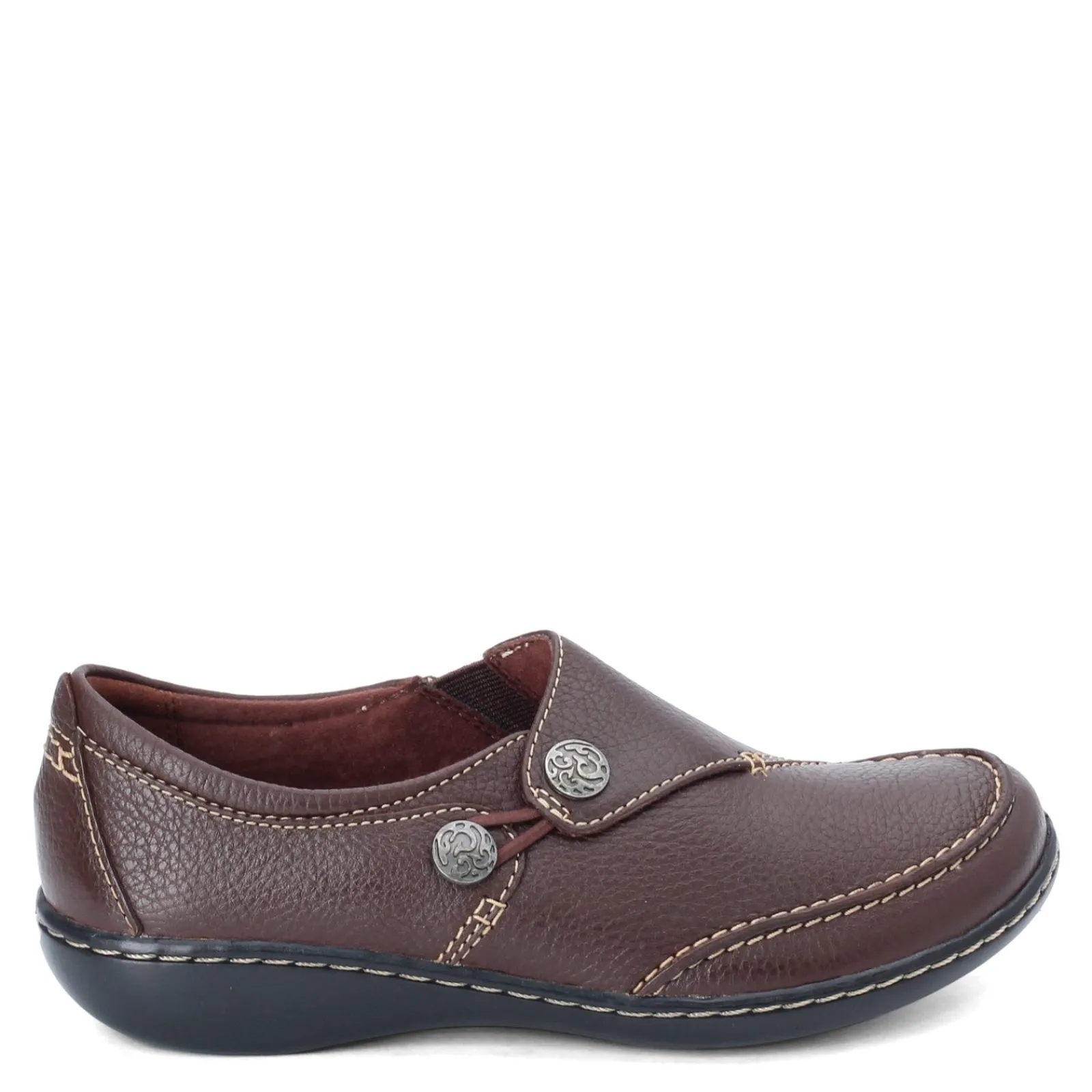 Clarks Slip-On Shoes|Women's , Ashland Lane Q Slip-On Brown