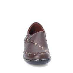 Clarks Slip-On Shoes|Women's , Ashland Lane Q Slip-On Brown