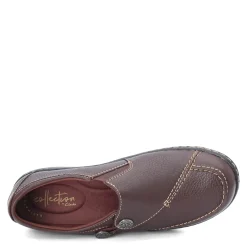 Clarks Slip-On Shoes|Women's , Ashland Lane Q Slip-On Brown