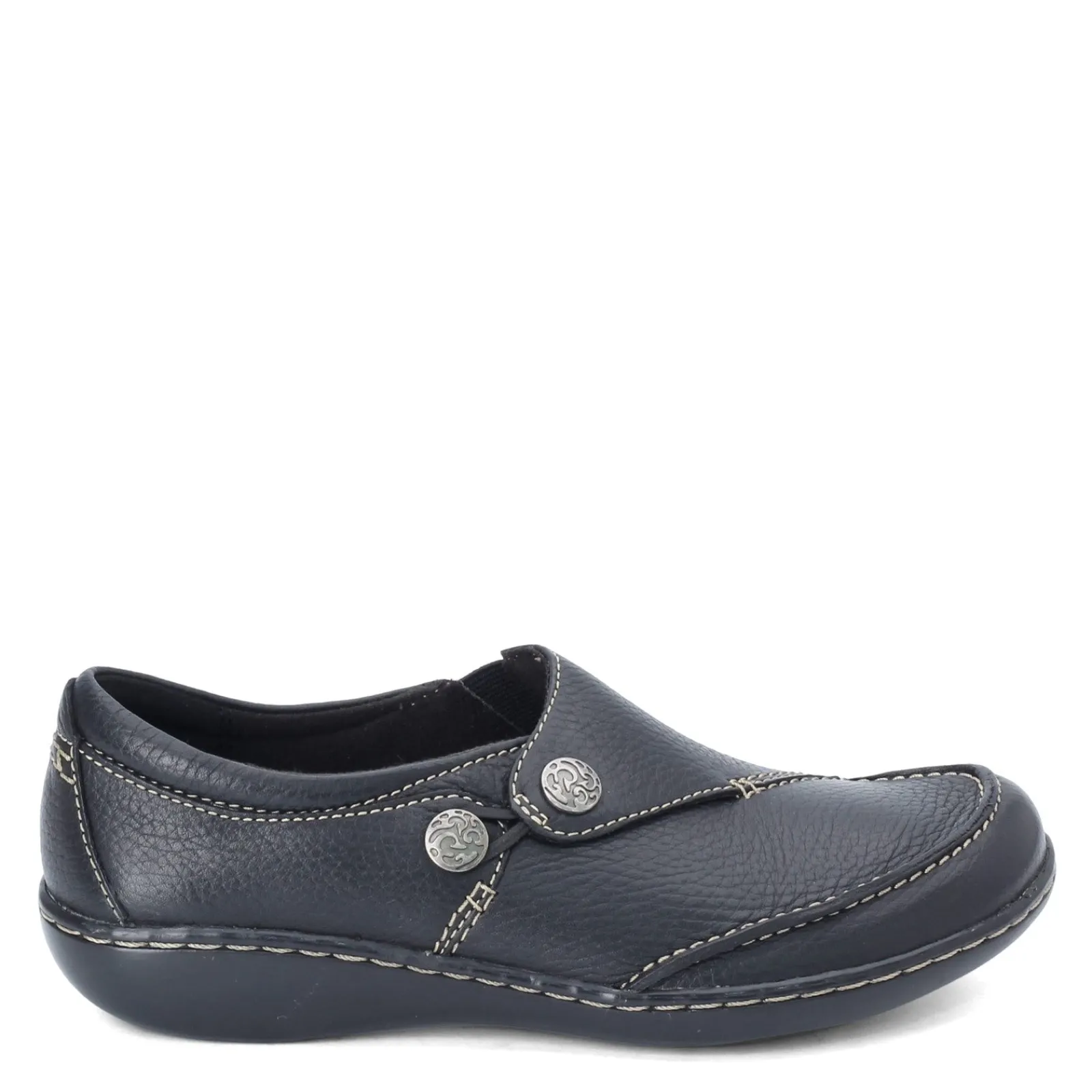Clarks Slip-On Shoes|Women's , Ashland Lane Q Slip-On Black