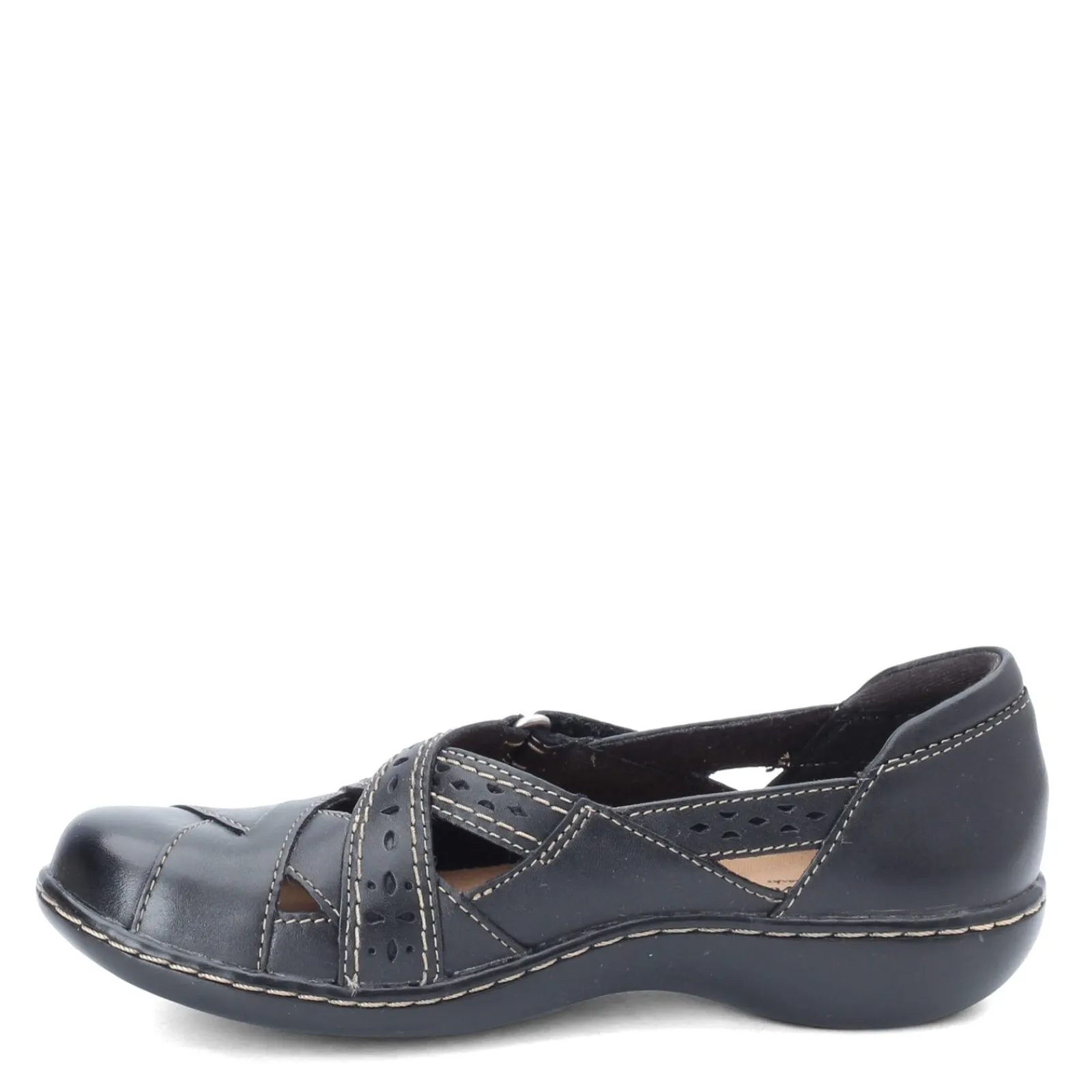 Clarks Slip-On Shoes|Women's , Ashland Spin Slip-On Black