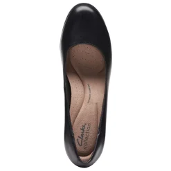Clarks Pumps & Heels|Women's , Bayla Skip Pump Black