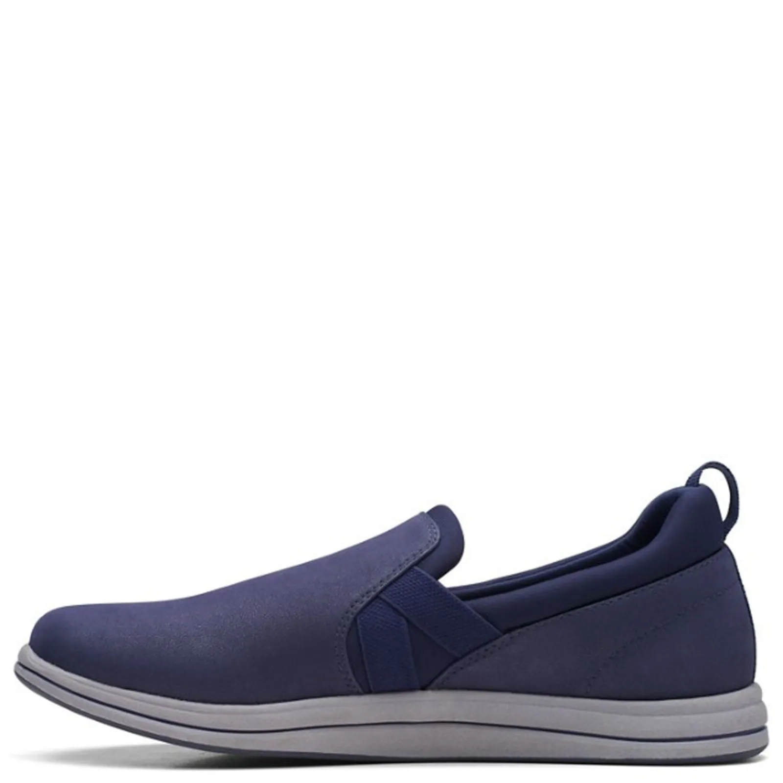Clarks Sneakers & Athletic|Women's , Breeze Bali Slip-On Navy