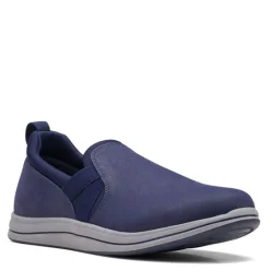 Clarks Slip-On Shoes|Women's , Breeze Bali Slip-On Navy